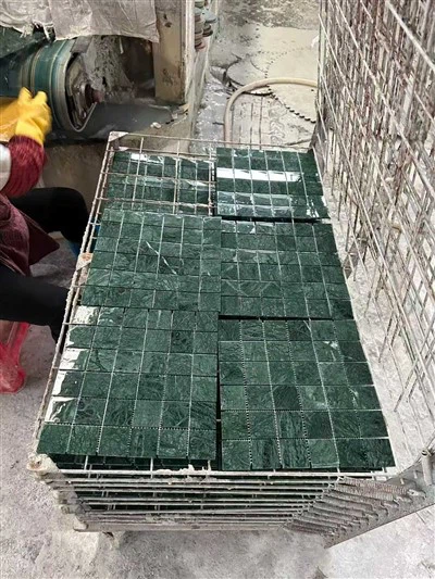 کاشی موزائیک مرمر سبز