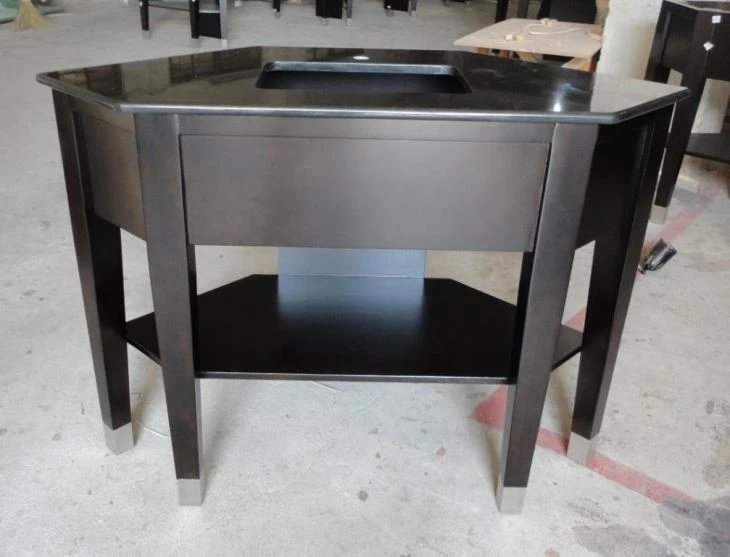 حمام چوب پایه کابینت، Vanities
