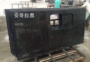 Countertop گرانیت سیاه آنگولا برای فروش