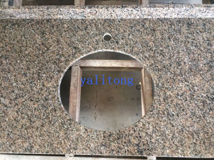 Vanity With New Caledonia Granite
