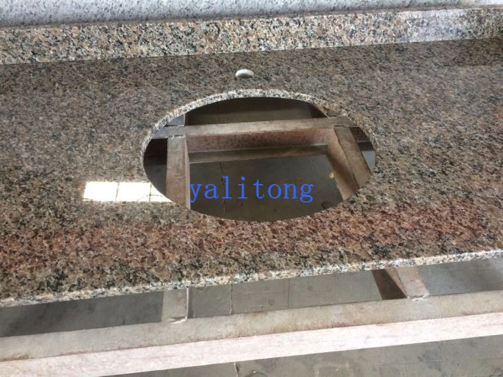 Vanity With New Caledonia Granite